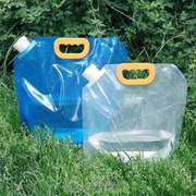 折叠户外登山水袋运动水桶便携袋野营旅游大容量储水%装塑料盛水