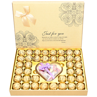 德芙巧克力礼盒装糖果零食，送女友闺蜜老婆生日，520情人节浪漫礼物