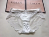 速发!超值韩国EBLIN白色刺绣蕾丝透气舒适女士性感内裤短裤