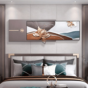 浮雕艺术轻奢客厅沙发背景墙装饰画现代简约卧室床头横幅创意挂画