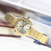 雷诺手表休闲时尚，小金块女表钢带防水进口机芯石英表8600918