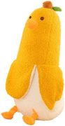 香蕉鸭毛绒玩具 可爱的香蕉鸭填充动物毛绒玩偶拥抱睡觉毛绒枕头