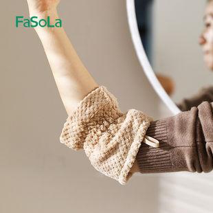 fasola洗脸手腕带洗漱袖口，防湿神器运动吸汗护腕手环加厚防水袖套