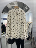 韩国MAY MKON春季法式设计感Polo领波点单排扣天丝衬衫女上衣