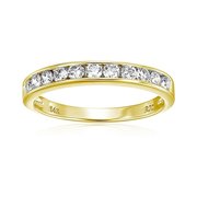 美国直邮virjewels通用戒指，宝石钻石白金天然结婚婚戒