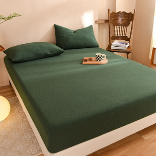 定制订做针织棉天竺棉床笠床包床罩榻榻米床垫套上下铺高低床