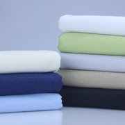 棉麻布料刺绣用布绣花亚麻纯色，布料西洋刺绣素色，黑白咖蓝欧式日式