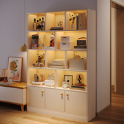 书柜书架组合简约现代客厅带门柜子收纳柜书橱经济型多功能储物柜