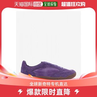 韩国直邮Fila斐乐休闲鞋男女款纯紫色拉链日常舒适运动风简约潮流