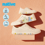 native亲子鞋守护灵洞洞鞋成人凉鞋女鞋夏季母女拖鞋儿童防滑童鞋