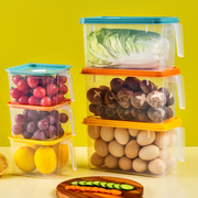 冰箱收纳盒保鲜盒食品级透明塑料盒子，蔬菜水果鸡蛋，盒分装整理神器