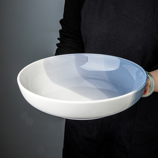 悠瓷北欧陶瓷碗菜碗深盘子欧式大碗，沙拉盘家用汤碗面(汤碗面)碗轻奢餐具