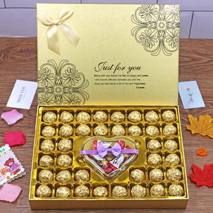 德芙巧克力礼盒装送男女生朋友，儿童闺蜜创意，生日中高考情人节礼物