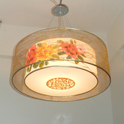 羊皮手绘吊灯吸顶灯书房 卧室 餐厅现代中式茶楼工程灯具