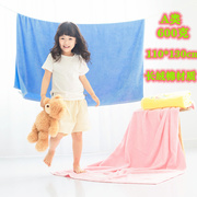 纯棉加厚儿童毛巾被卡通宝宝大浴巾幼儿园午休毯婴儿包被加大吸水