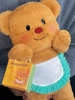 泰国黄油小熊玩偶毛绒玩具公仔睡抱枕儿童玩偶生日礼物butterbear
