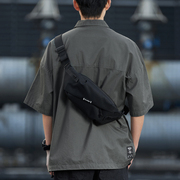 斜挎包男手机小型背包小众设计感单肩包胸包小挎包男士随身包