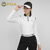 美国PGA 高尔夫服装女裤子长袖上衣套装夏季T恤POLO衫 加绒长裤