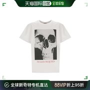 99新未使用香港直邮Alexander McQueen 短袖T恤 781993QTAA6