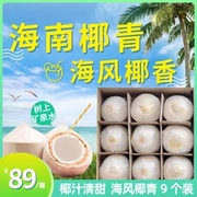 当季新鲜海南椰子9个装 超大果海南椰青孕妇水果海南特产整箱