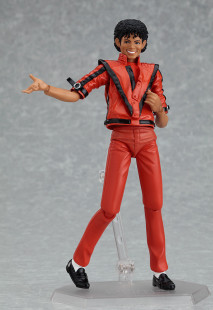 MJ Figma 096# 迈克尔杰克逊 颤栗MV装 可动盒装手办模型摆件周边