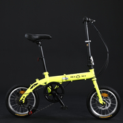 14寸折叠迷你超轻便携成人儿童学生男女款小轮变速碟刹自行车