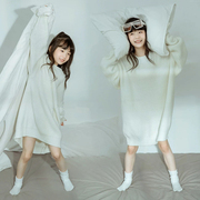2023潮童儿童摄影服饰韩版白色，毛衣影楼女孩，拍照相主题服装