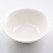 扬格美耐皿JMC301小菜碗白色仿瓷密胺小圆碟餐厅调味碟6英寸斜边