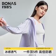 Bonas 1985高定系列~防晒衣女防紫外线薄款冰丝斗篷防晒服