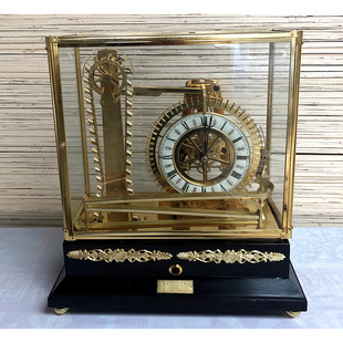 古典钟表 钟表 机械座钟 欧式钟表 仿古座钟 镀金定制水车钟