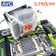 AVC 铜芯CPU散热器 2011双路服务器主板 X99 X79 X299CPU风扇静音