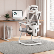 人体工学椅子弓形椅家用电脑椅可躺办公椅舒适久坐护腰办公室座椅