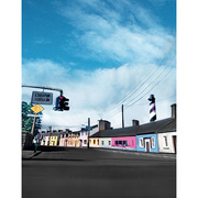 主题背景布影楼韩式拍摄背景布儿童街道摄影布CM-3688