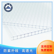 10mm透明阳光板 雨棚温室大棚 PC阳光板 阳光板
