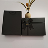 黑色礼盒空盒男生款高级感生日礼物盒子大号盒礼物包装盒定制