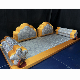新中式罗汉床垫子古典红木沙发坐垫传统家具，椰棕海绵垫飘窗垫