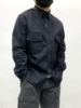 黑条纹衬衫男阿美咔叽日系复古工装重磅全棉欧美宽松长袖牛仔外套
