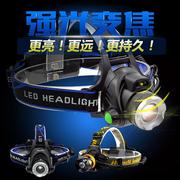 户外t6u2升级led强光头灯，伸缩变焦超远射多场景功能检修灯头灯