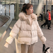 羽绒棉服女冬季2023年韩版宽松面包，服棉衣加厚休闲棉袄外套女