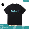 carharttwip短袖t恤男装卡通风logo字母，图案印花23i421l