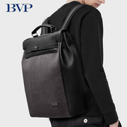 BVP真皮双肩包男士凯莉背包2024小众设计款休闲电脑包旅行包
