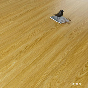 强化复合木地板家用环保耐磨防水12mm灰色金刚板包辅材