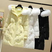棉衣女2023冬季加厚棉袄洋气，外套今年流行中长款羽绒棉服