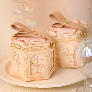 宝宝生日喜糖盒高级感喜糖，盒子空盒婚礼专用网红欧式个性礼盒