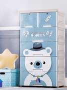 塑料抽屉式收纳柜子婴儿，衣物整理箱儿童衣柜，储物柜玩具五斗柜