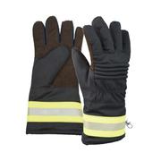 钢米 消防手套 款灭火加厚阻燃手套 安全防护手套 1副 芳纶衬里+
