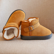 儿童棉鞋女童2023短靴冬季宝宝，雪地靴加绒，男童防水冬天鞋靴子