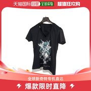 香港直邮潮奢 Philipp Plein 菲利普普兰 男士V领短袖T恤
