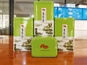 杭州西湖直发绿版龙井绿茶2023雨前春茶叶100g\罐买2罐送礼袋