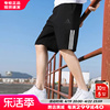阿迪达斯短裤男裤夏季梭织，休闲速干透气健身五分裤子